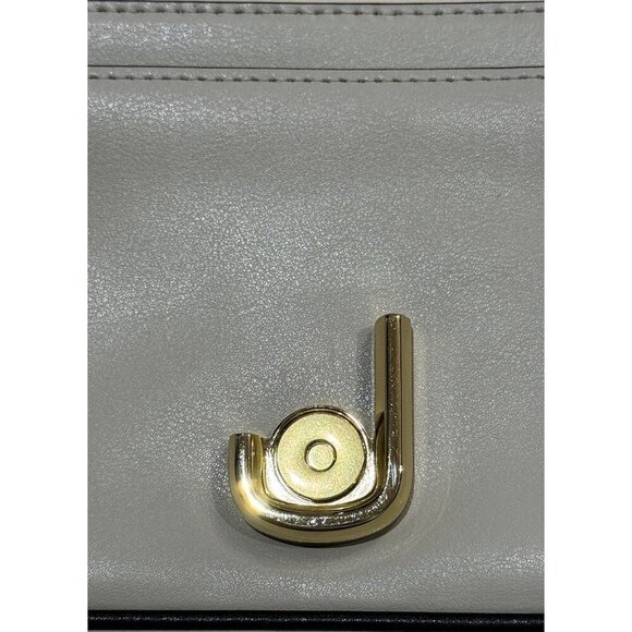 Marc Jacobs Purse The J Marc Shoulder Crossbody Bag Black Beige Cream Gold OS - Picture 15 of 16